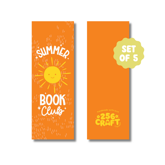 Sumer Book Club Handmade Bookmark 5 Pcs Ready To Ship Wholesale