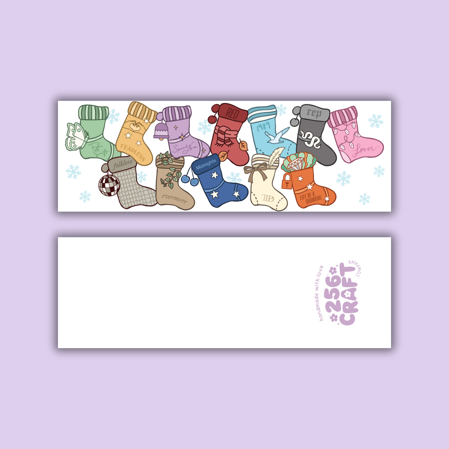 Eras Stockings Bookmark Matte