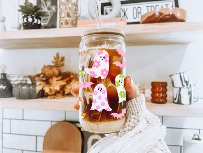 Floral Phantoms Can Glass