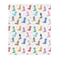 Eras Boots Throw Blanket