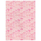 Pink Coquette Bows Throw Blanket