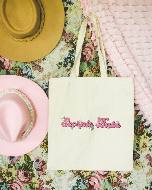 Scorpio Babe Tote Bag