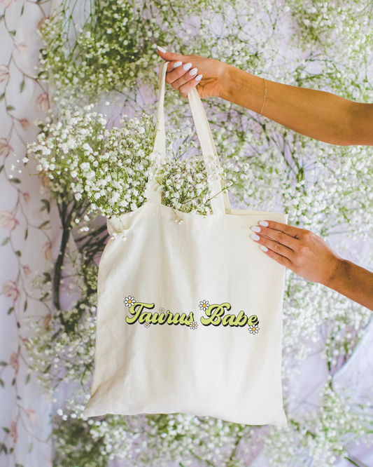 Taurus Babe Tote Bag