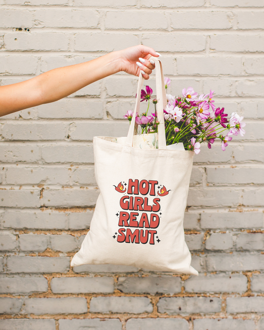 Hot Girls Read Smut Tote Bag