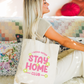 I Would Rather Stay Home Club Tote Bag