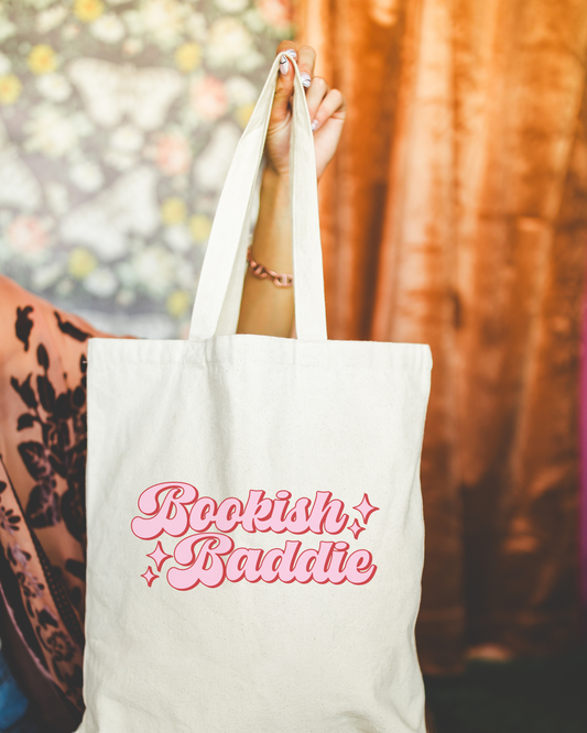 Bookish Baddie Tote Bag