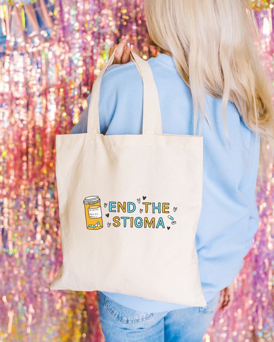 End The Stigma Tote Bag