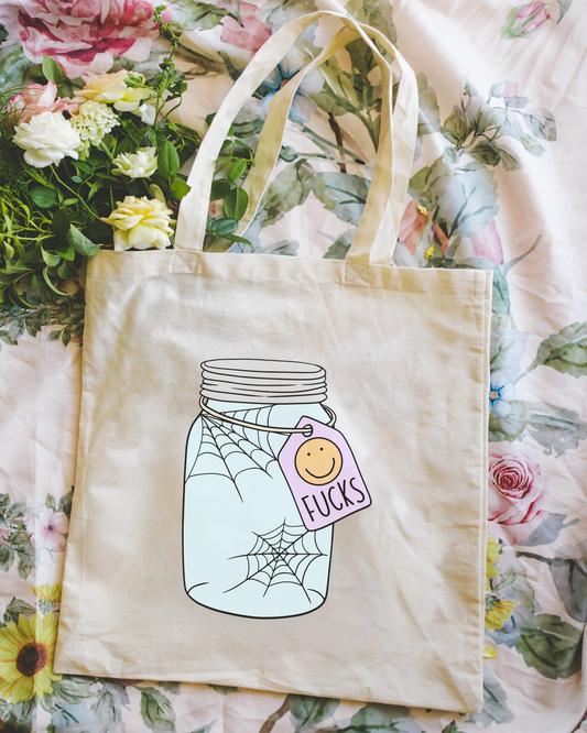 Jar of Fucks Tote Bag