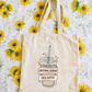 Emotional Support Iced Coffee Tote Bag