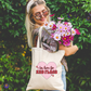 I'm Here For Red Flags Tote Bag