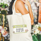 I'm Reading Fuck Off Green Tote Bag