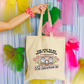 The Way To My Heart Is Through The Bookstore Tote Bag