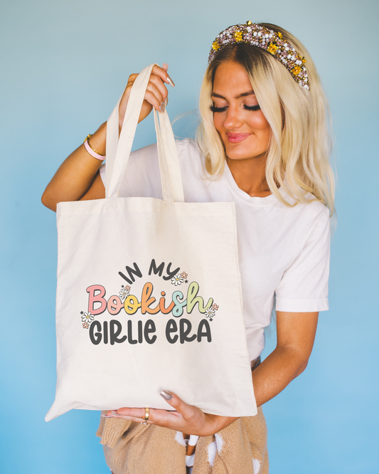 In My Bookish Girlie Era Tote Bag