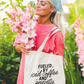 Fueled By Iced Coffee And Anxiety Tote Bag