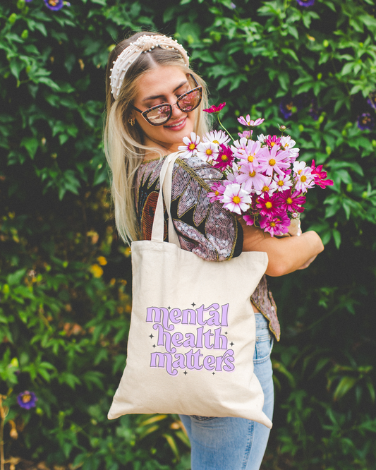 Mental Health Matters Tote Bag