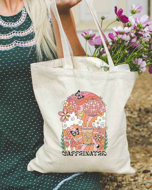 Caffeinated Tote Bag