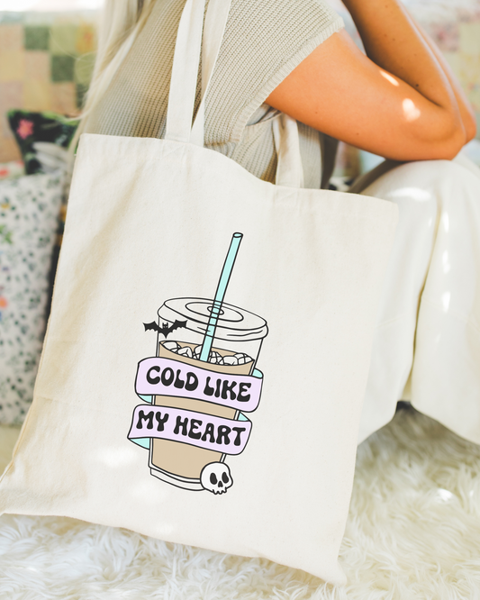 Cold Like My Heart Tote Bag