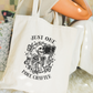 Just One More Chapter Tote Bag