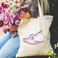 Book Lovers Never Go To Bed Alone Tote Bag