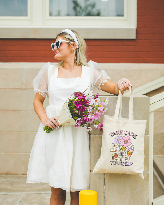 Take Care Of Yourself Tote Bag