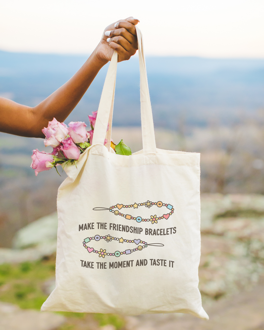 Make The Friendship Bracelets Tote Bag