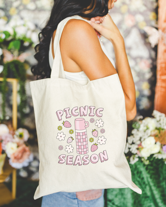 Picnic Season Tote Bag