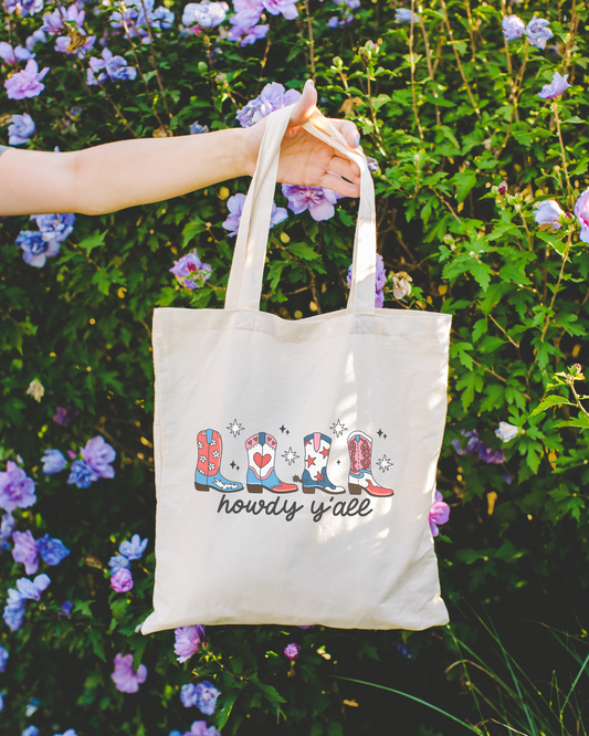 Howdy Yall Tote Bag