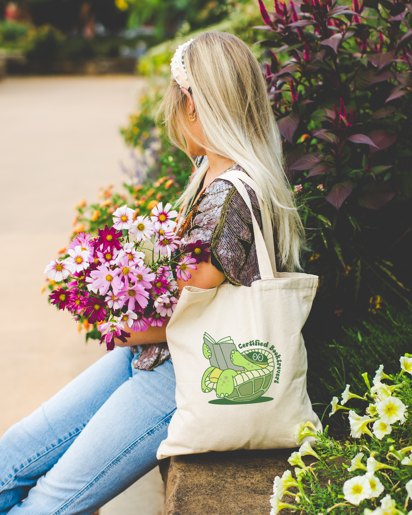 Certified Booktrovert Tote Bag