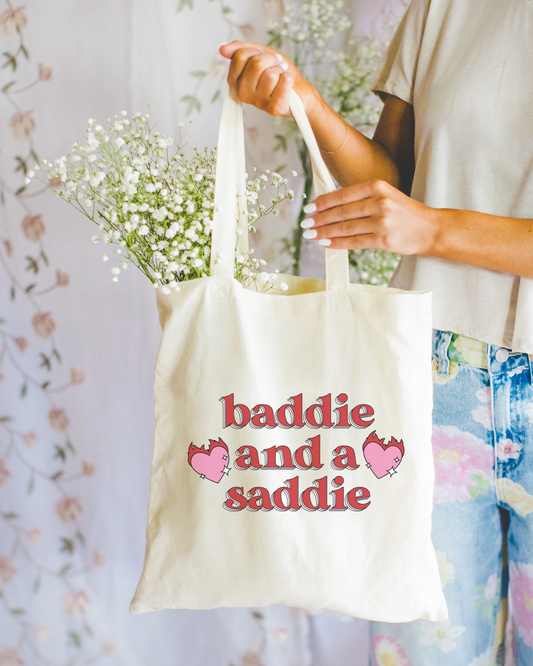 Baddie And A Saddie Tote Bag
