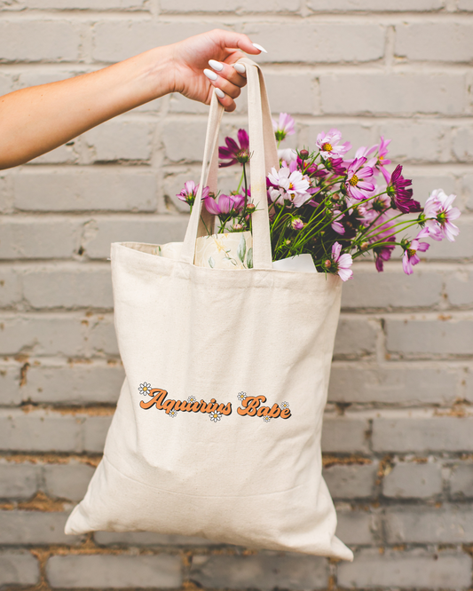 Aquarius Babe Tote Bag