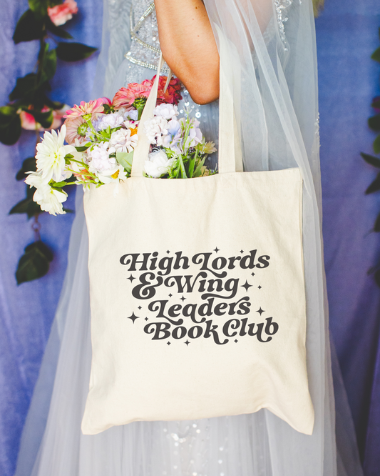 High Lords & Wing Leaders Book Club Tote Bag
