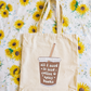 All I Need Is Iced Coffee and Spicy Books Tote Bag