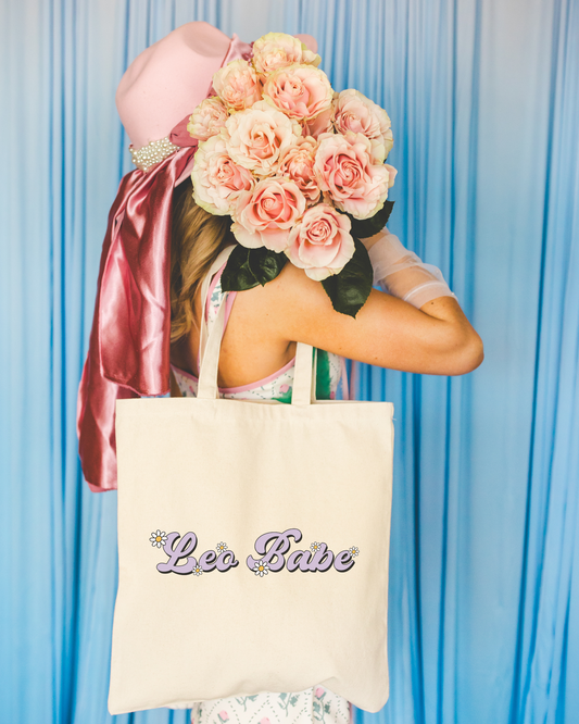 Leo Babe Tote Bag
